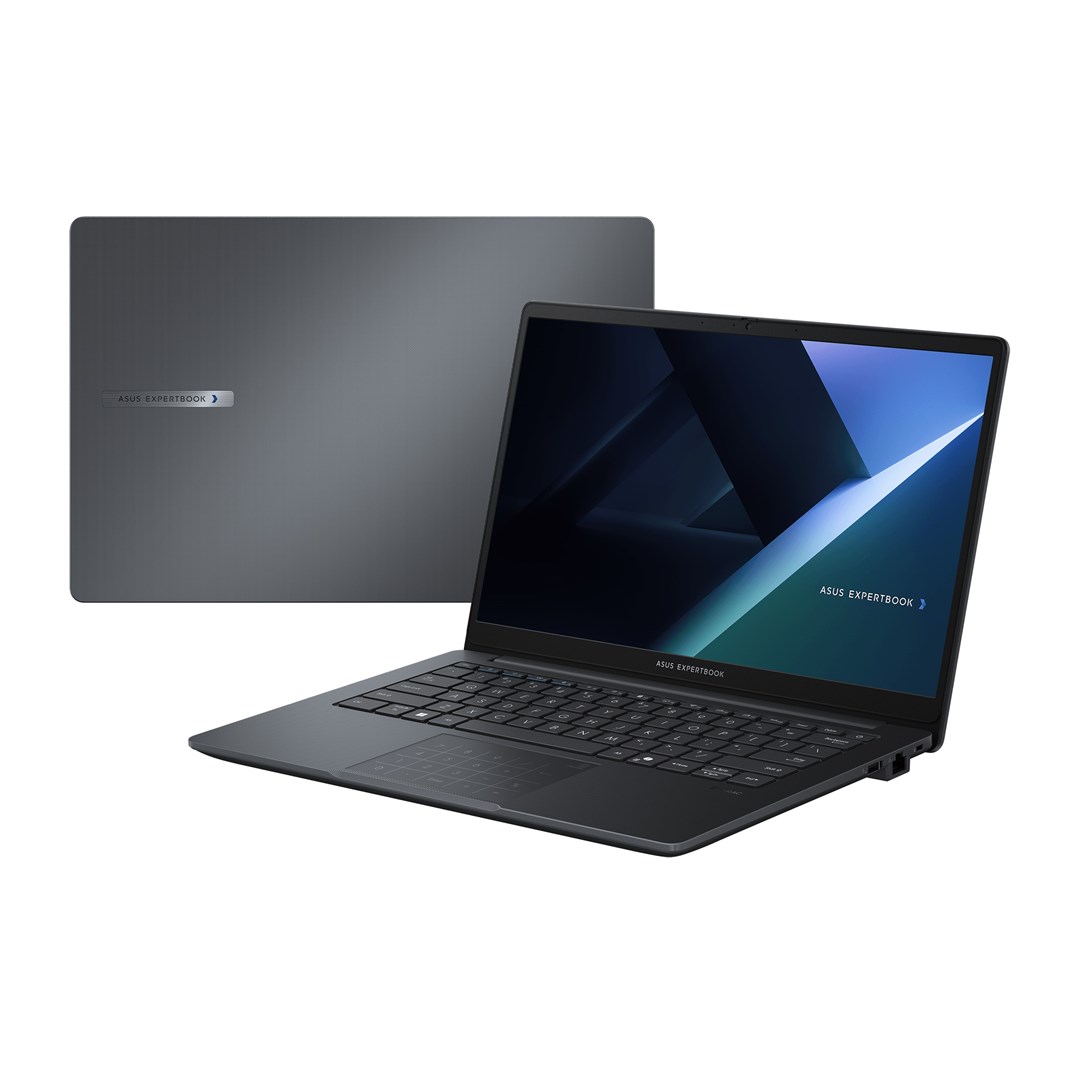 Laptop ASUS ExpertBook B1 B1403CVA (14.0" FHD, Intel Core 5 120U, 16GB DDR5, 512GB SSD, Intel Graphics, Windows 11 Pro, Non-HR tipkovnica, Gentle Grey)
