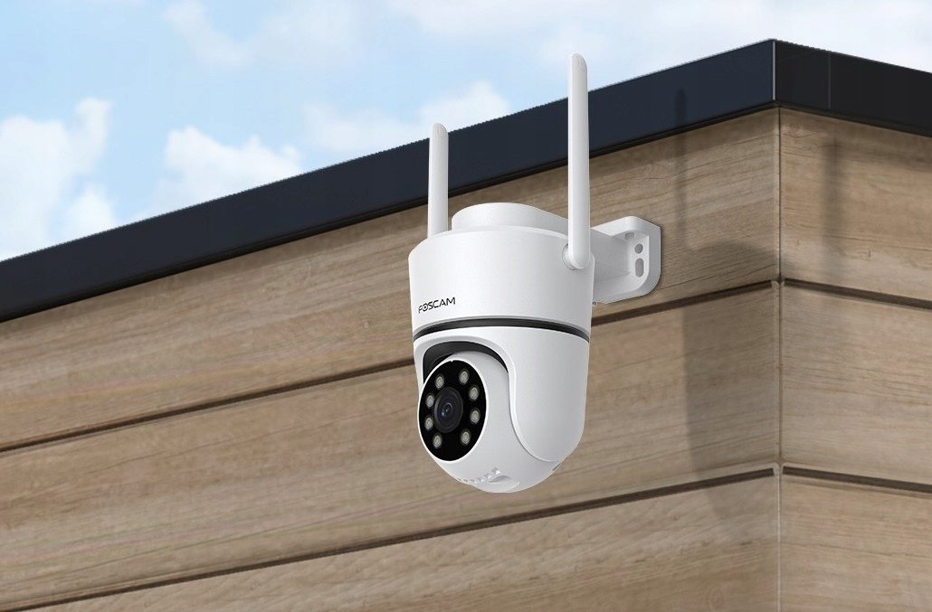 Nadzorna kamera FOSCAM PD5, 5MP, Wi-Fi, PT, AI, dvosmjerni audio, bijela-3