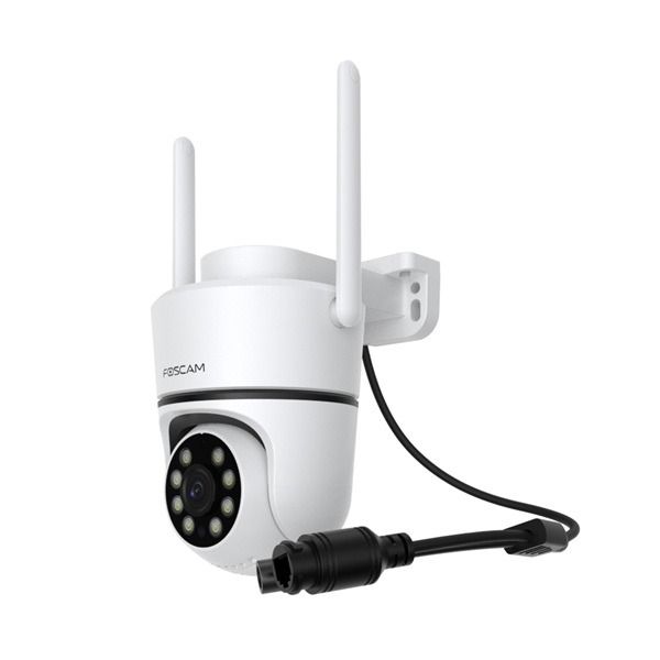 Nadzorna kamera FOSCAM PD5, 5MP, Wi-Fi, PT, AI, dvosmjerni audio, bijela-2