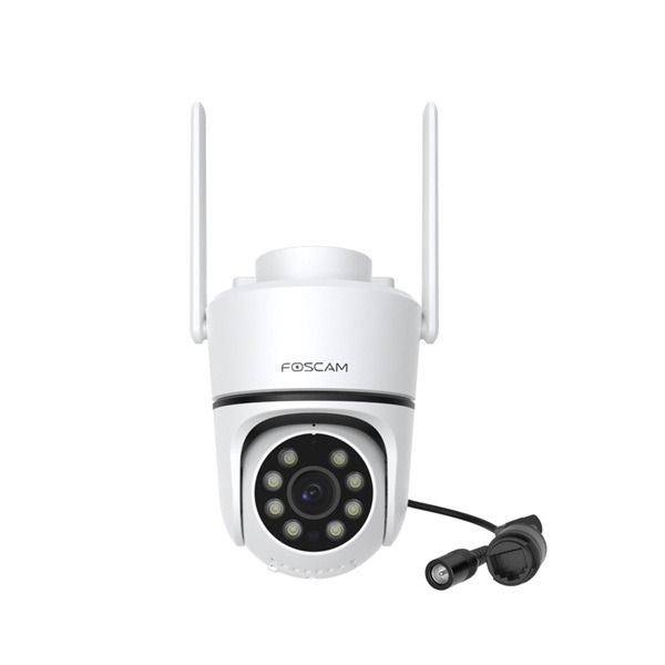 Nadzorna kamera FOSCAM PD5, 5MP, Wi-Fi, PT, AI, dvosmjerni audio, bijela-1