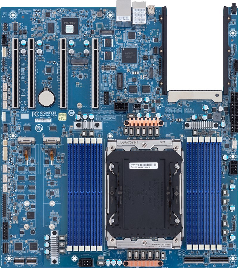 Matična ploča GIGABYTE MA34-CP0 (LGA 4677, Intel C741, E-ATX)