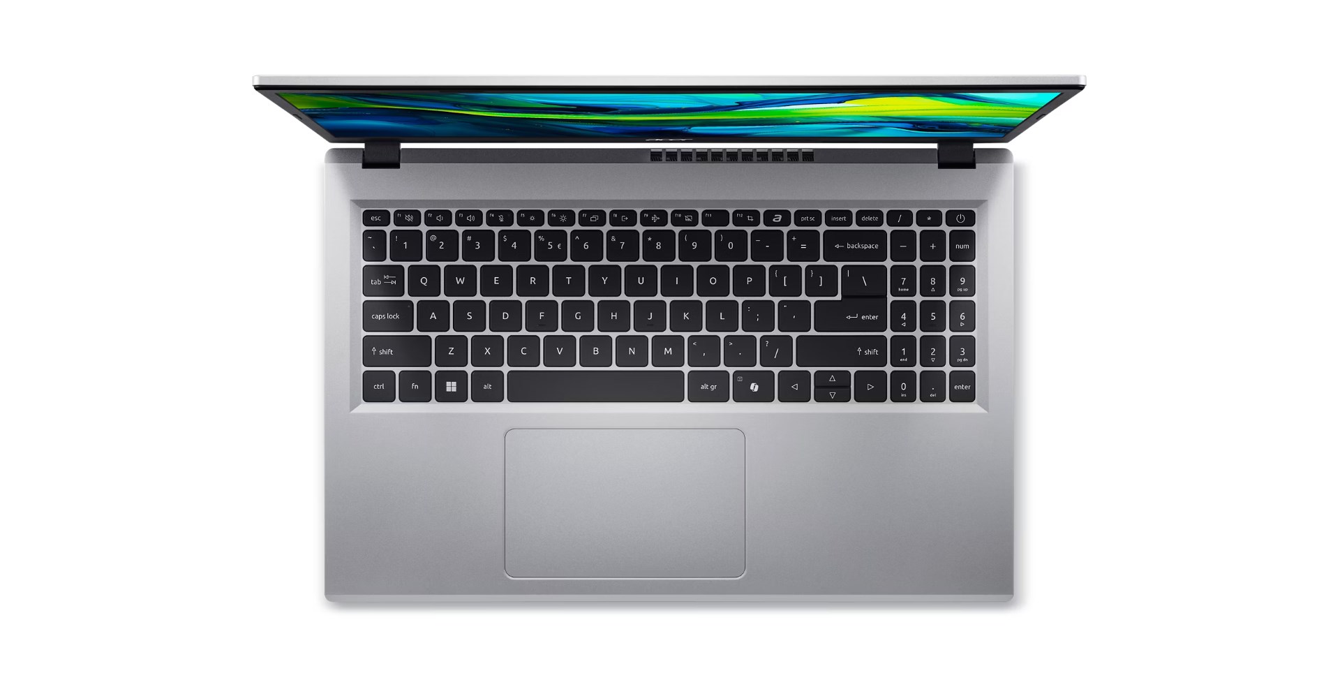 Laptop ACER Aspire Go 15 AG15-32P (15.6" FHD IPS, Intel Core 3 N305, 8GB RAM, 256GB SSD, Intel UHD Graphics, Windows 11 Home, Non-HR tipkovnica, Silver)-7