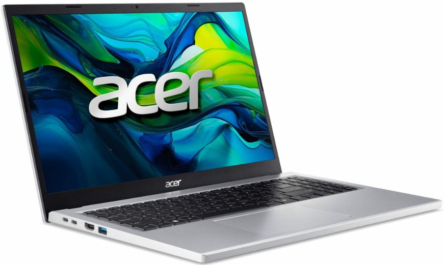 Laptop ACER Aspire Go 15 AG15-32P (15.6" FHD IPS, Intel Core 3 N305, 8GB RAM, 256GB SSD, Intel UHD Graphics, Windows 11 Home, Non-HR tipkovnica, Silver)-1