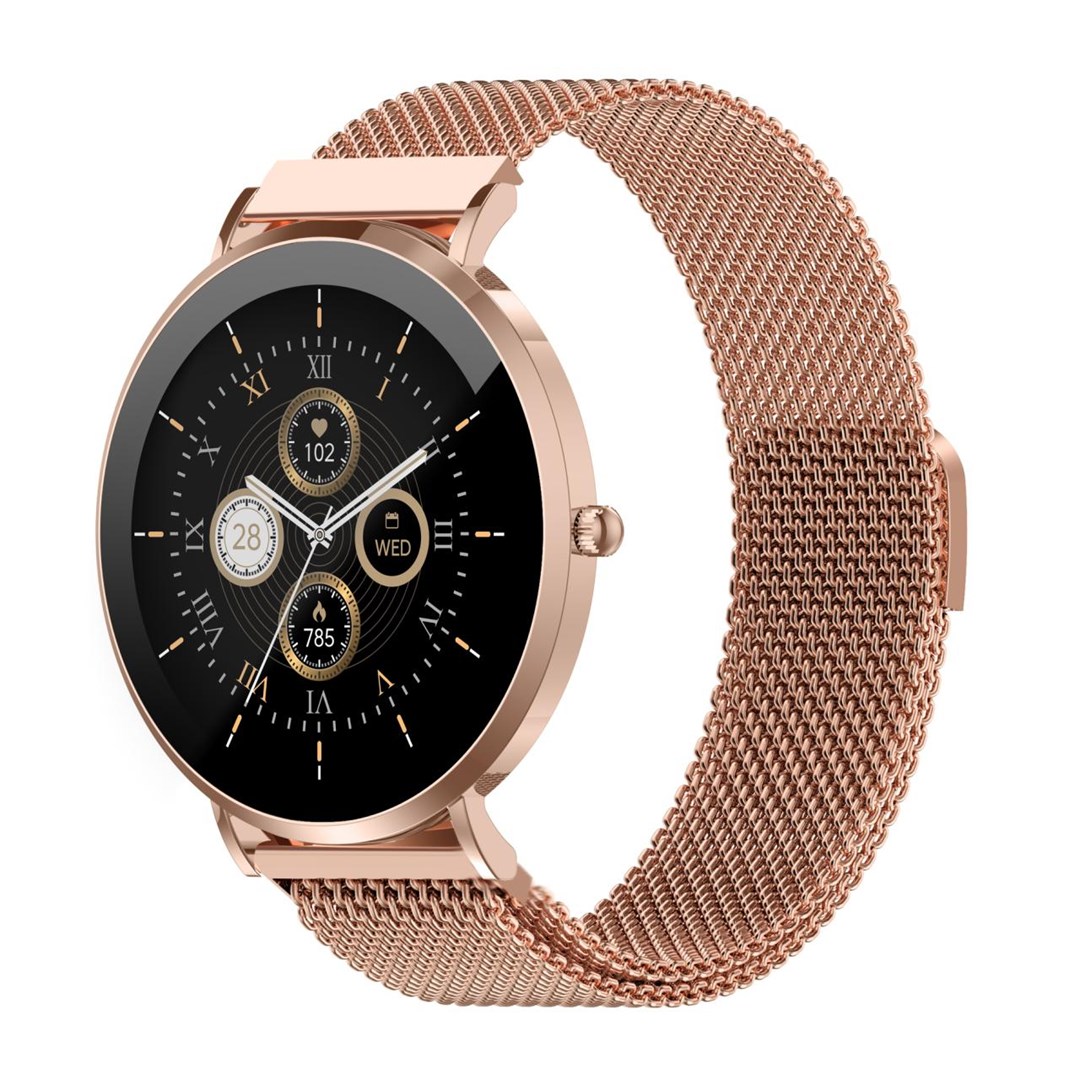 Pametni sat DENVER SWC-394RG AMOLED 1.32" Rose Gold