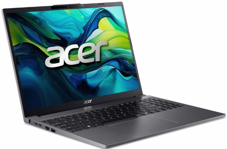 Laptop ACER Aspire Go 15 AG15-51P (15.3" WUXGA, Intel Core i5-1334U, 8GB RAM, 256GB SSD, Intel Iris Xe Graphics, Windows 11 Home, Non-HR tipkovnica, Iron)-1