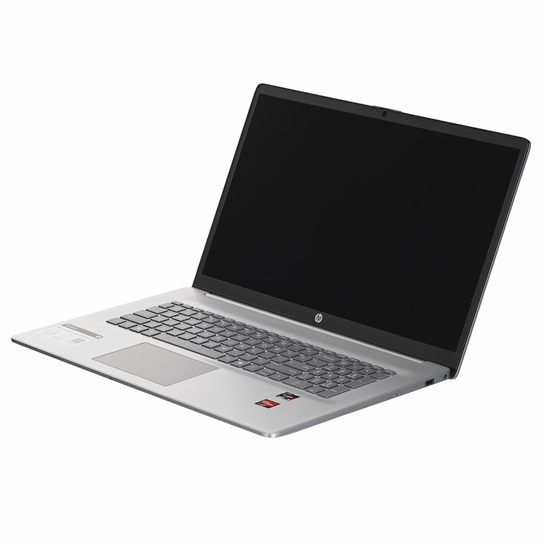 Laptop HP 17-cp2025dx (17.3" IPS FHD, AMD Ryzen 5 7520U, 8GB RAM, 512GB SSD, AMD Radeon Graphics, Windows 11 Home, Non-HR tipkovnica, Natural Silver) - PREPAKIRANO-1