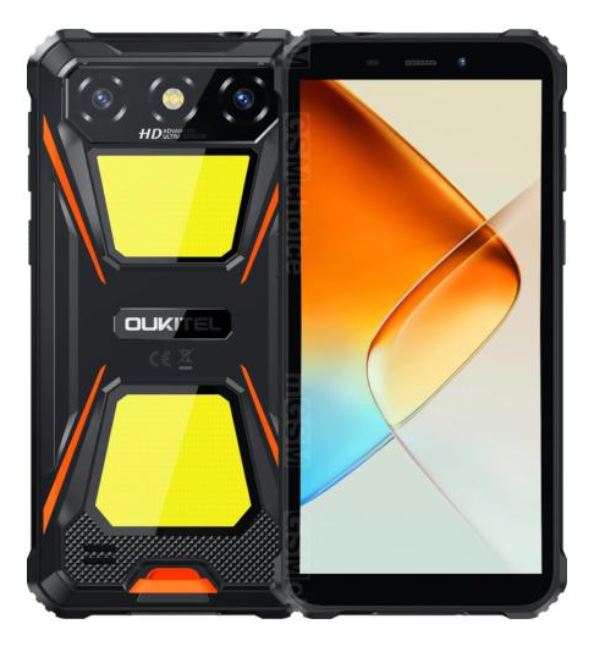Mobitel OUKITEL G5 4GB/128GB Orange (narančasti, robusni)-0