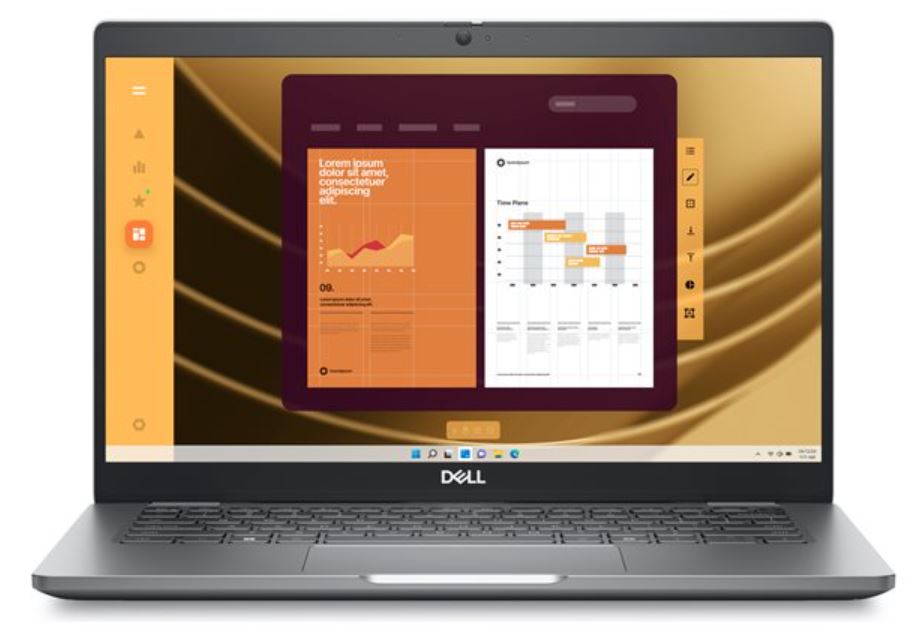 Laptop DELL Latitude 5350 2-in-1 (13.3" FHD Touch, Intel Core Ultra 5 125U, 16GB RAM, 256GB SSD, Intel Graphics, Windows 11 Pro, Non-HR tipkovnica, Titan Gray)