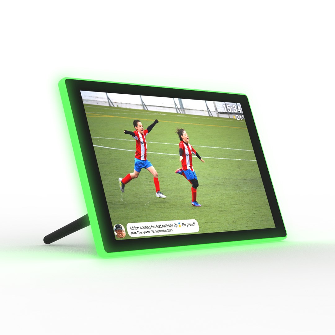Digitalni okvir za slike DENVER PFF-1082, 10.1" IPS Touch, Wi-Fi, 16GB, Crni