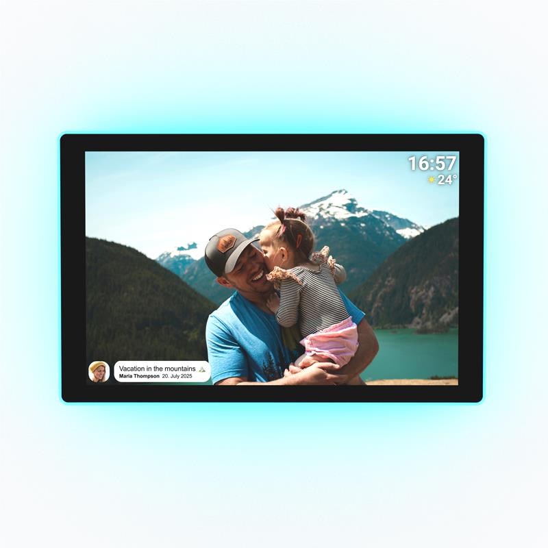 Digitalni okvir za slike DENVER PFF-1082, 10.1" IPS Touch, Wi-Fi, 16GB, Crni-1
