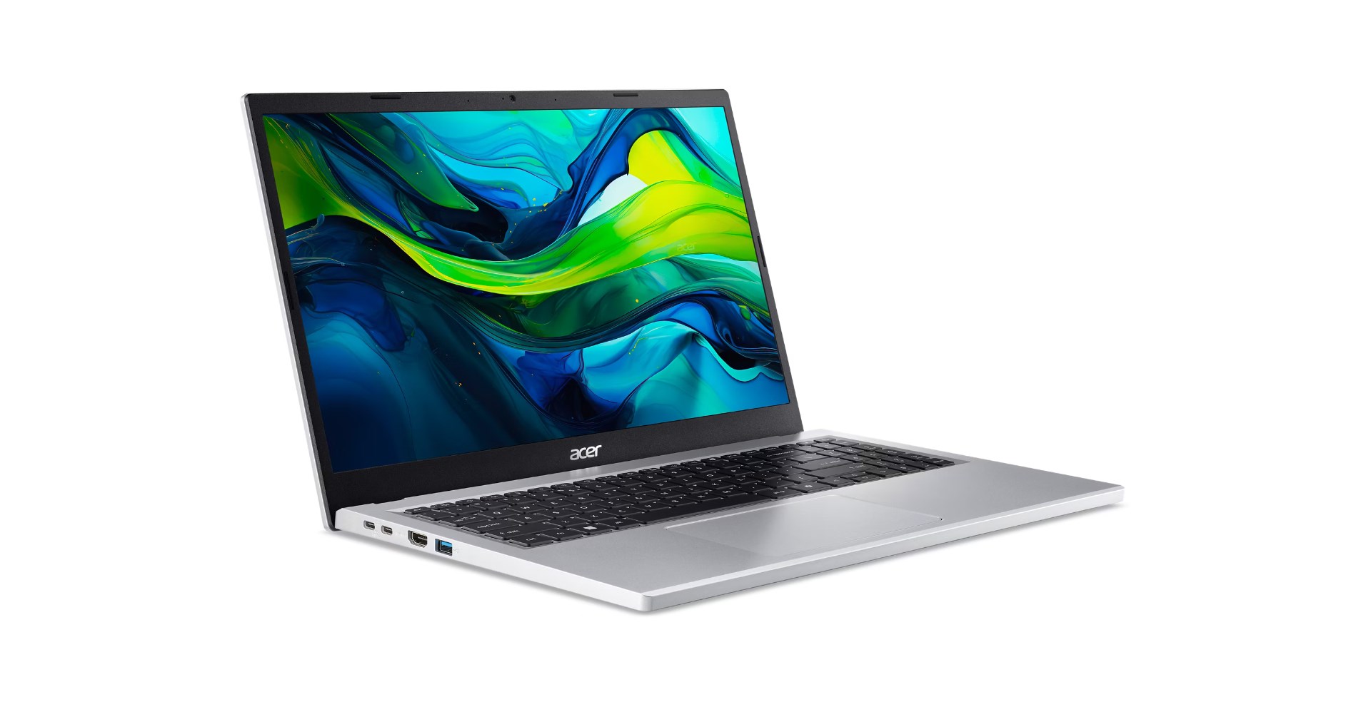 Laptop ACER Aspire Go 15 AG15-31P (15.6", IPS, Full HD, Ryzen 5 7520U, 8GB, 512GB SSD, AMD Radeon 610M, Windows 11 Home, Non-HR tipkovnica, Pure Silver)-5