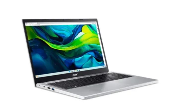 Laptop ACER Aspire Go 15 AG15-31P (15.6", IPS, Full HD, Ryzen 5 7520U, 8GB, 512GB SSD, AMD Radeon 610M, Windows 11 Home, Non-HR tipkovnica, Pure Silver)-1