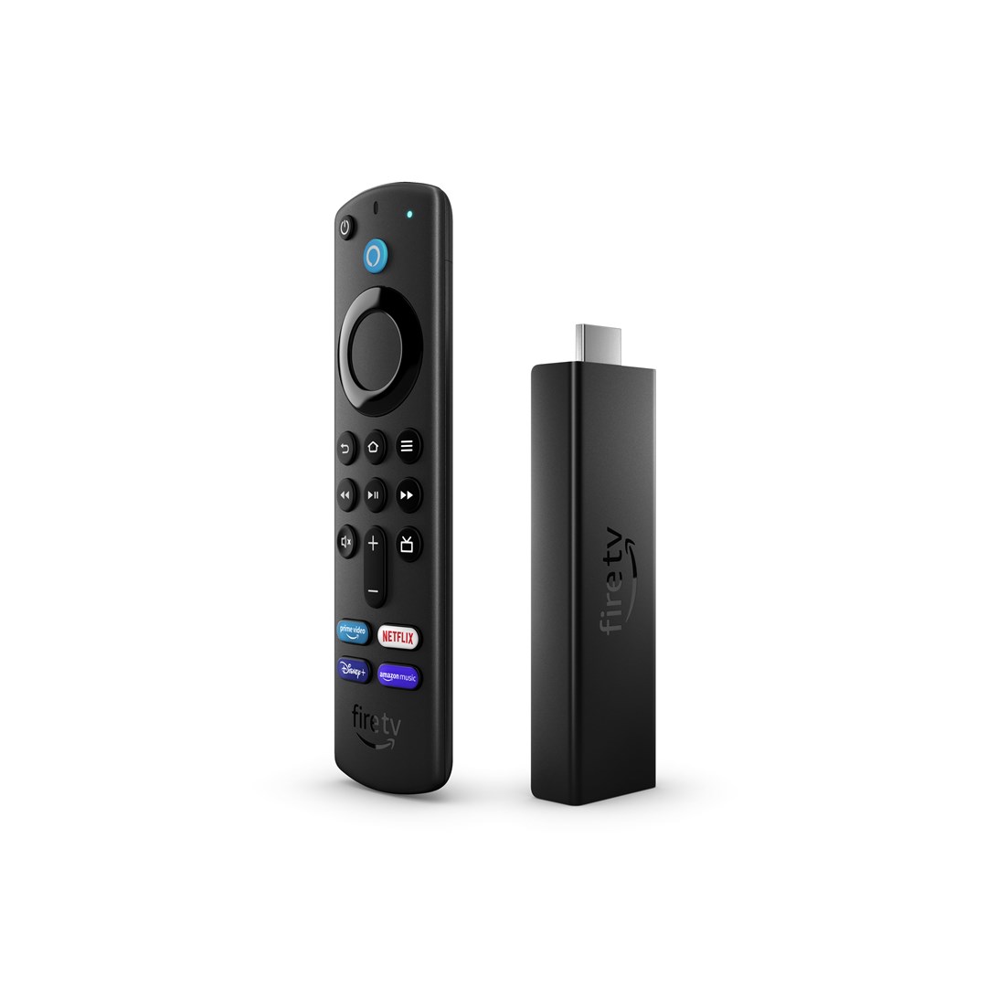 Streaming media player AMAZON Fire TV Stick 4K Plus (4K Ultra HD, Wi-Fi 6, Alexa Voice Remote Pro)-0