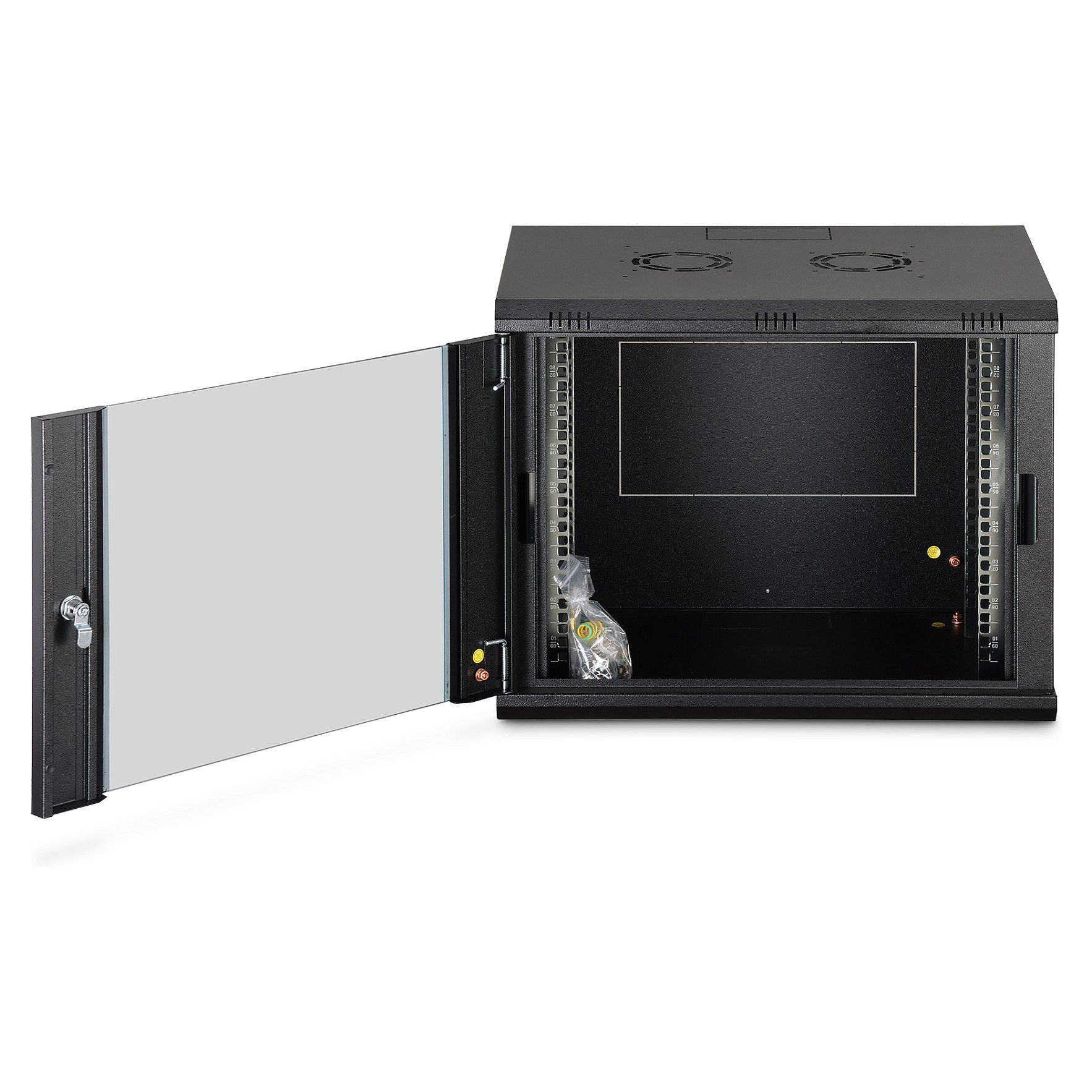 Zidni mrežni ormar DIGITUS Dynamic-N 9U 600x450mm, sivi, nesastavljen-4