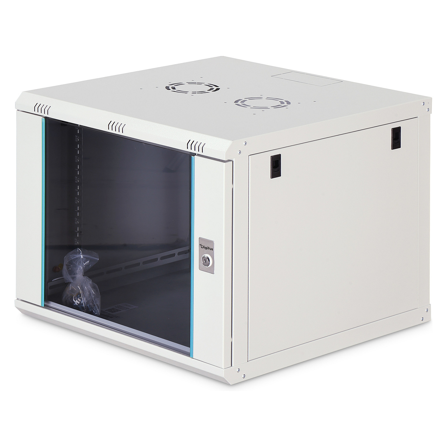 Zidni mrežni ormar DIGITUS Professional Dynamic Basic 12U 600x600mm sivi (DN-19 12U-6/6-N)