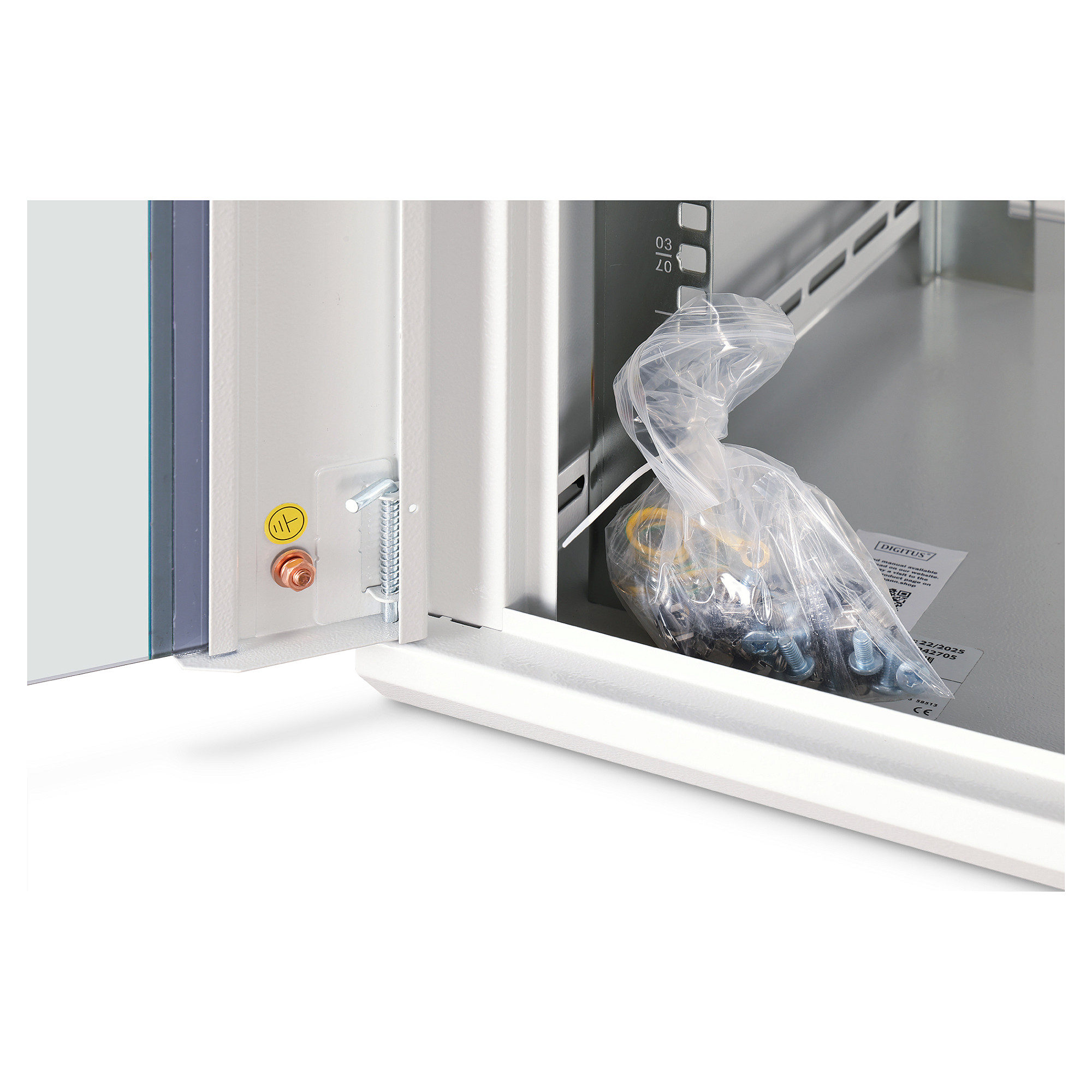 Zidni mrežni ormar DIGITUS Professional Dynamic Basic 12U 600x600mm sivi (DN-19 12U-6/6-N)-5