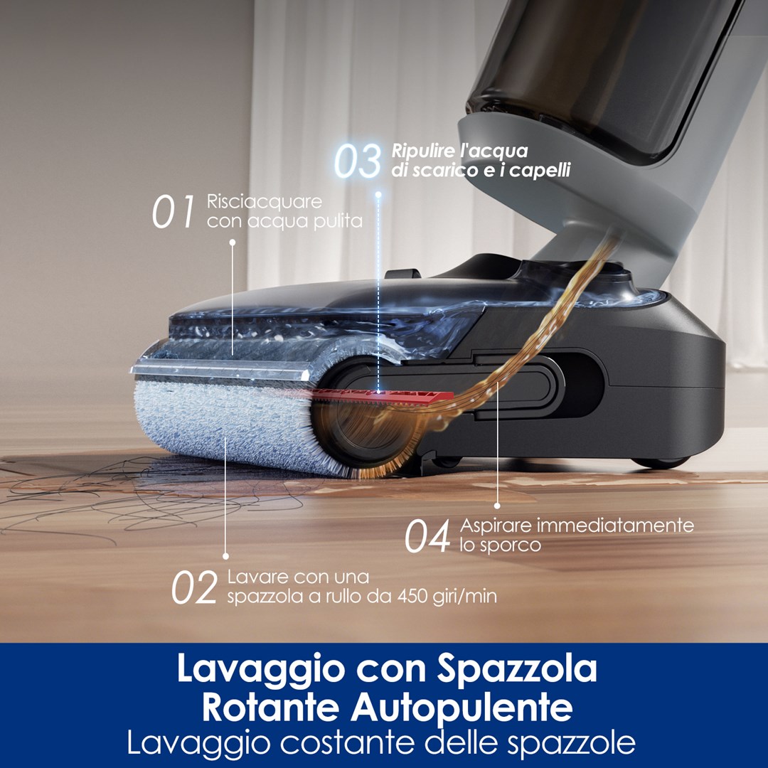 Tineco baterija za FloorOne i5 Stretch PLUS, 2.5 Ah-4