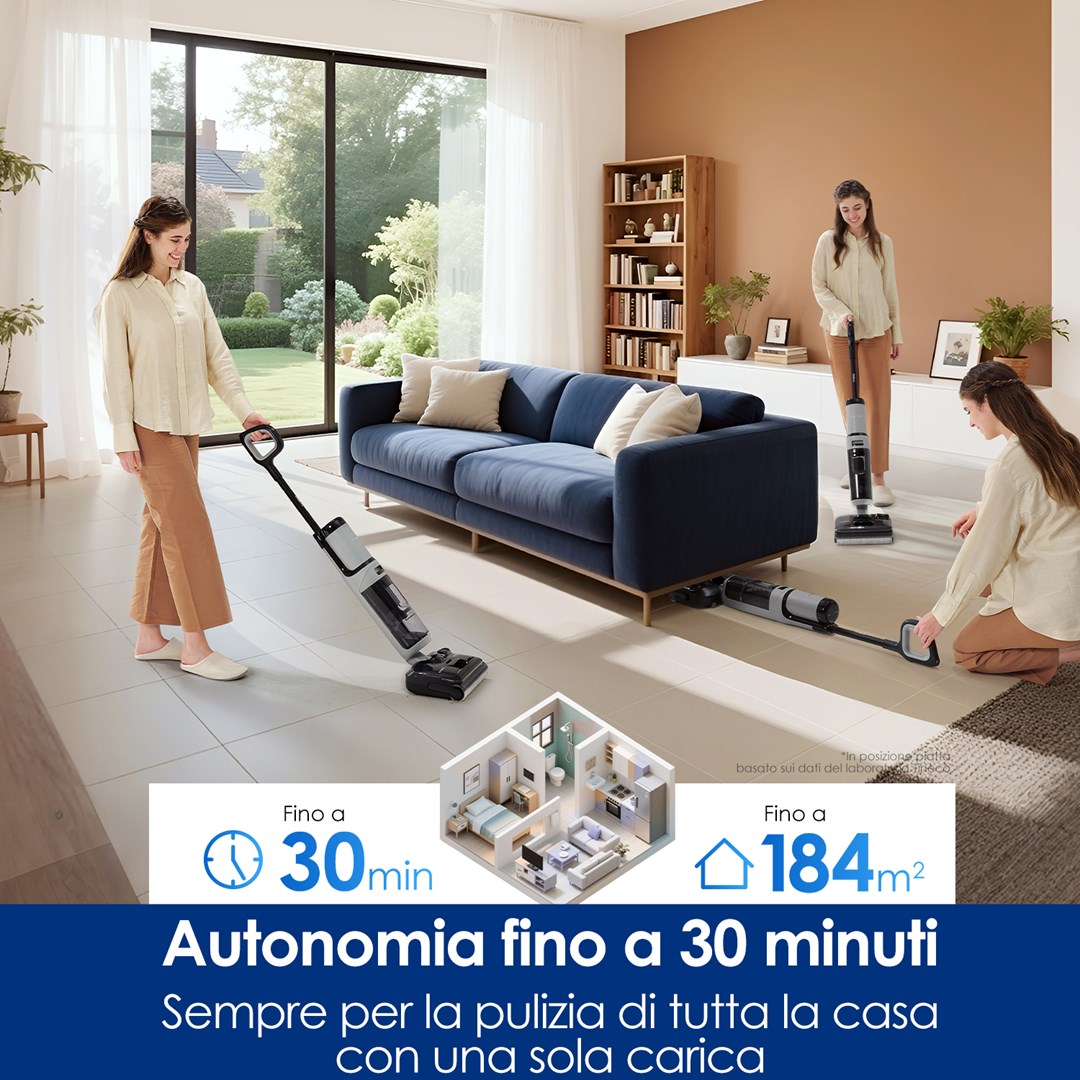 Tineco baterija za FloorOne i5 Stretch PLUS, 2.5 Ah-8
