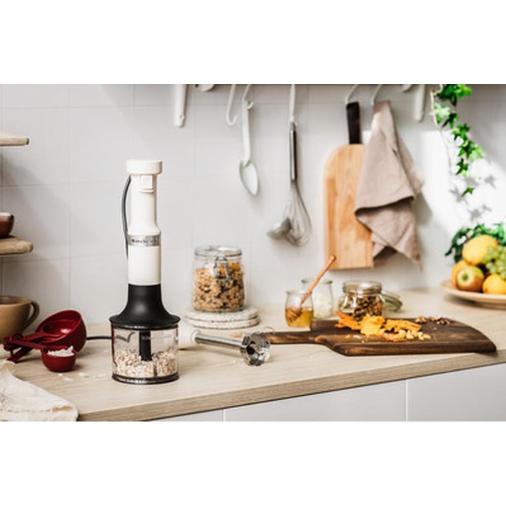 KitchenAid 5KHBV83EAC 1 L Immersion blender 180 W Cream-3