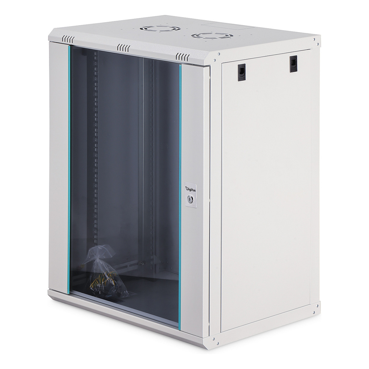 Zidni mrežni ormar DIGITUS 7U Dynamic Basic 600x450mm nesastavljen crni (DN-19 07-U-SW-N)
