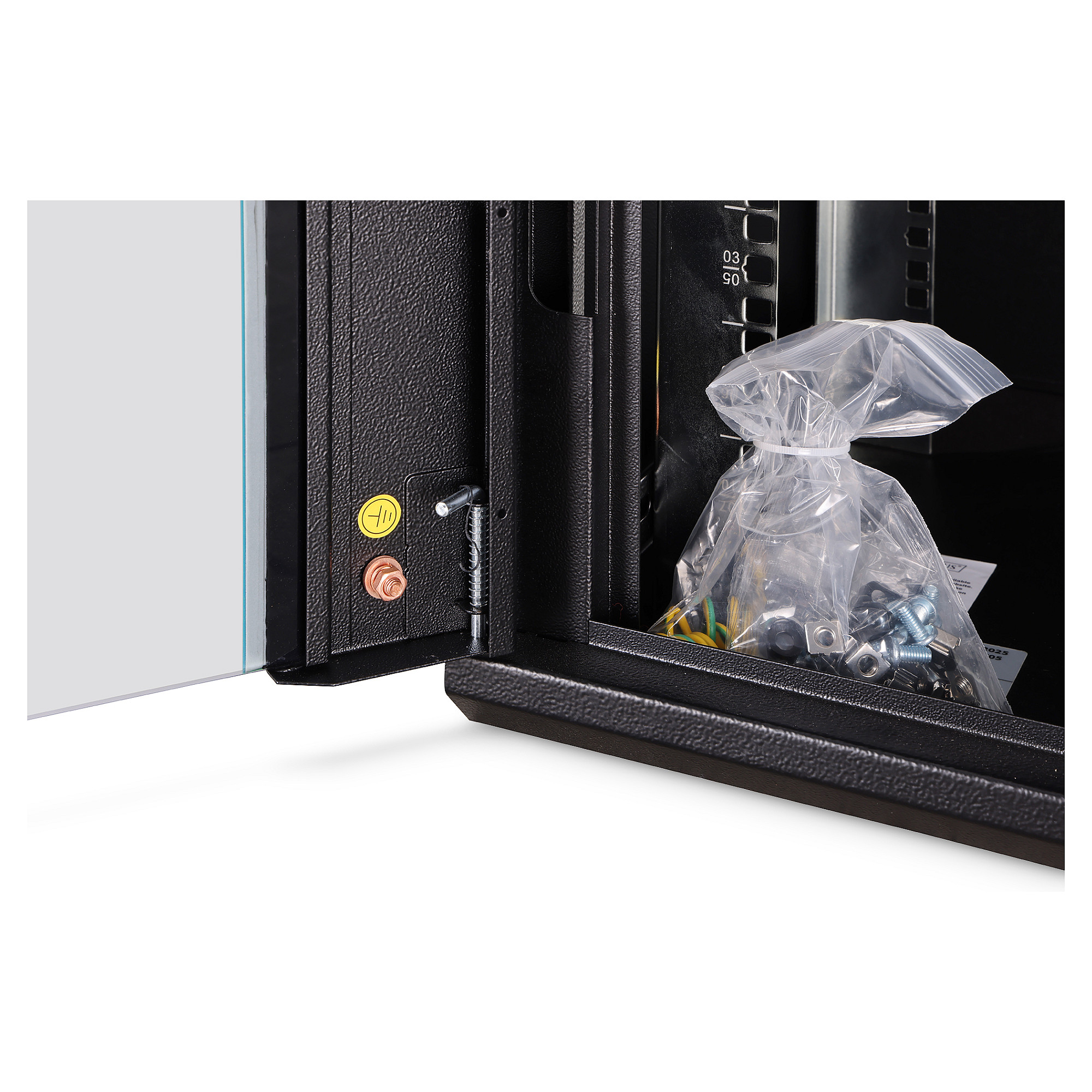 Mrežni ormar DIGITUS 7U Dynamic Basic DN-19 07-U-N, 600x450mm, zidni, nesastavljen, sivi-5