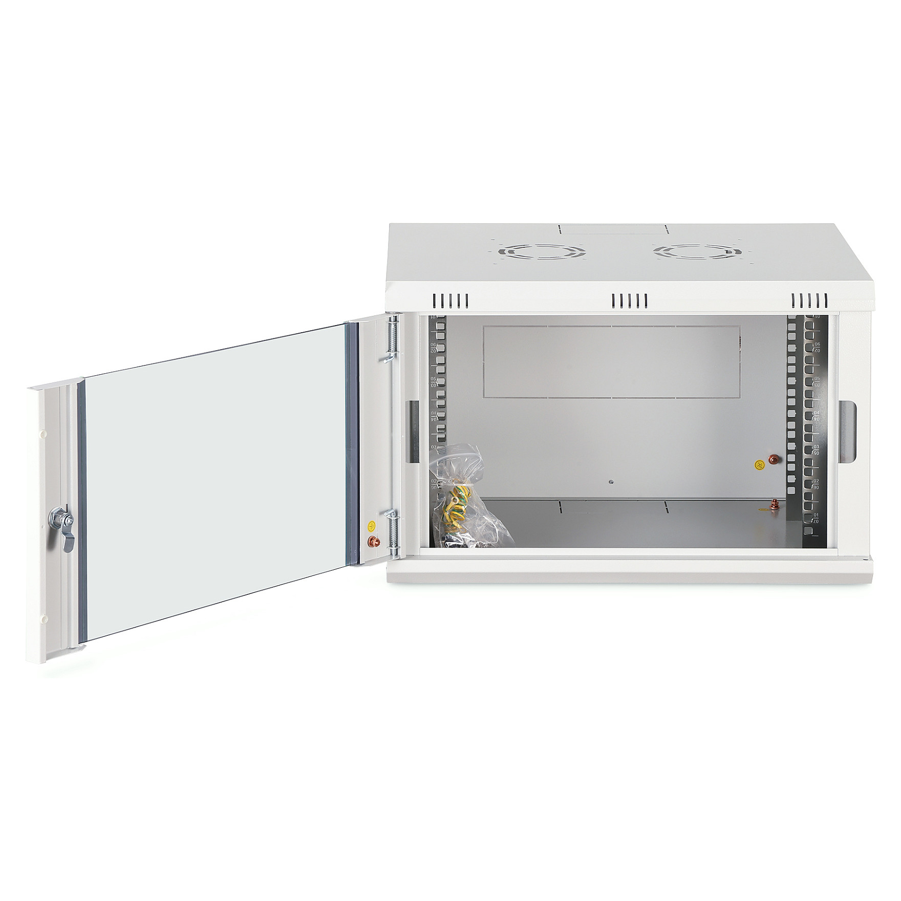 RACK ormar zidni DIGITUS 9U 600x450mm nesastavljen sivi (DN-19 09-U-S-N)-4