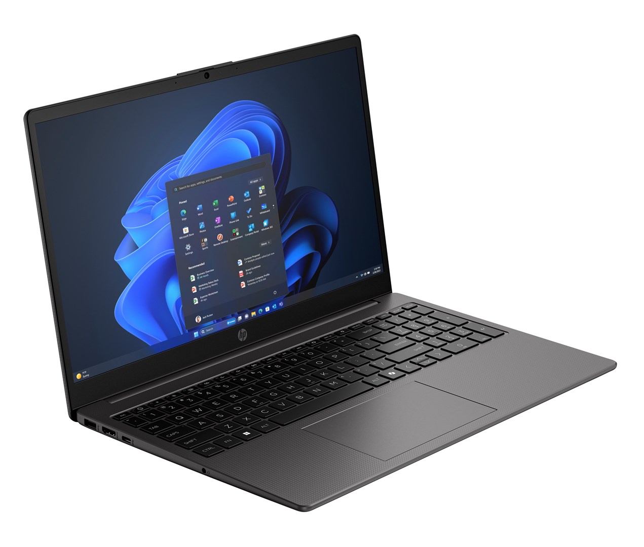 Laptop HP 255R G10 (15.6" FHD, Ryzen 5 7535U, 8GB, 512GB SSD, AMD Radeon Graphics, Windows 11 Home, Non-HR tipkovnica, Dark Ash Silver)-1