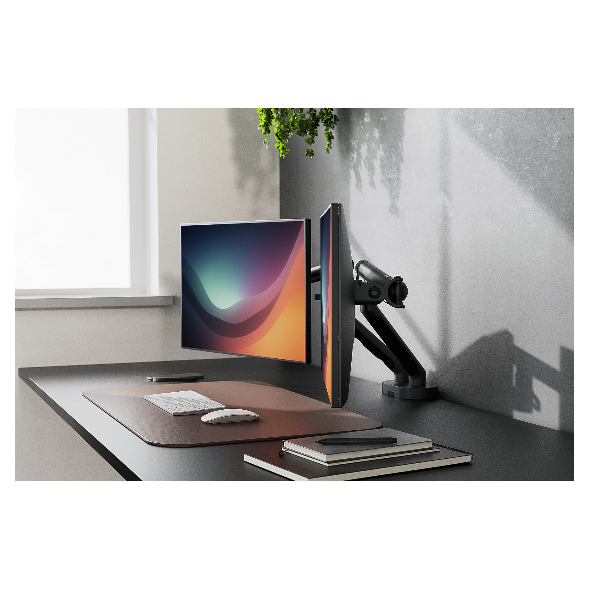 Stalak za monitor DIGITUS DA-90471 za 2 monitora do 35", do 10 kg-1