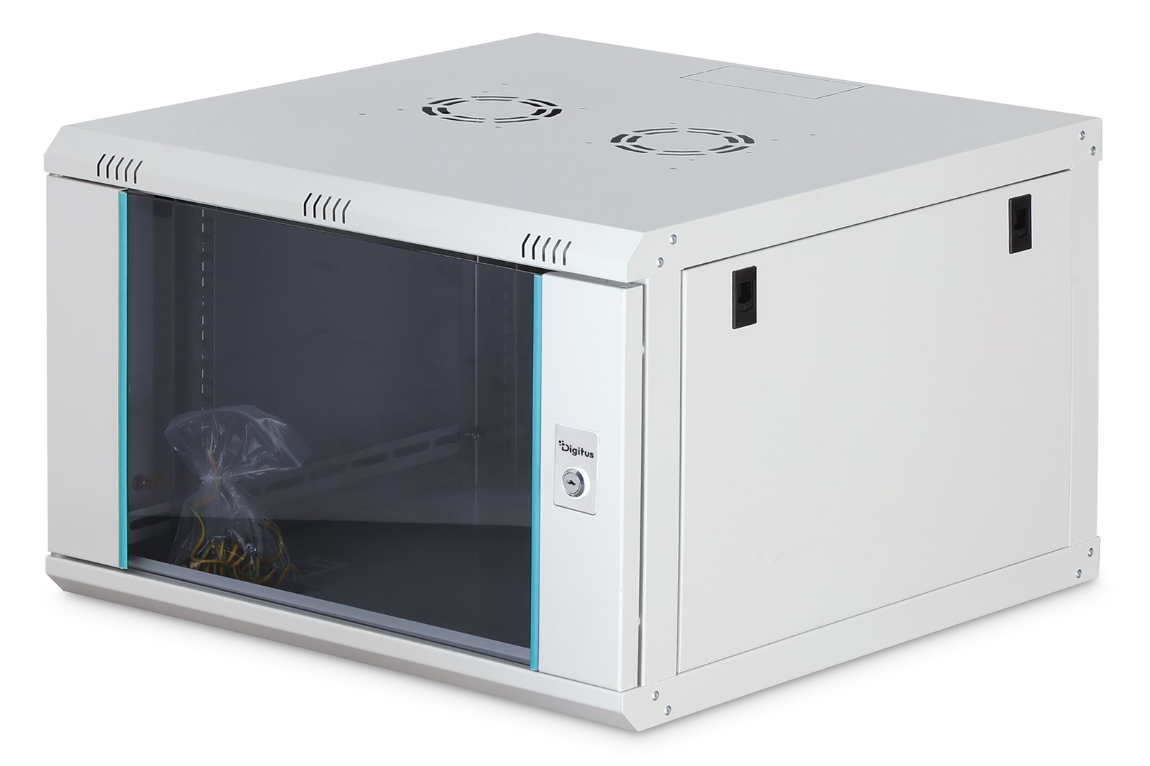Mrežni ormar zidni DIGITUS Dynamic-N 12U 600x600mm sivi (isporuka u dijelovima)