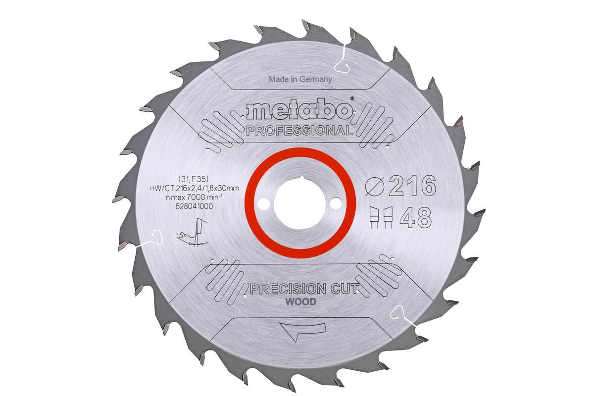 List kružne pile METABO precision cut wood - classic 216x30mm 40Z (6.28041.00)-1