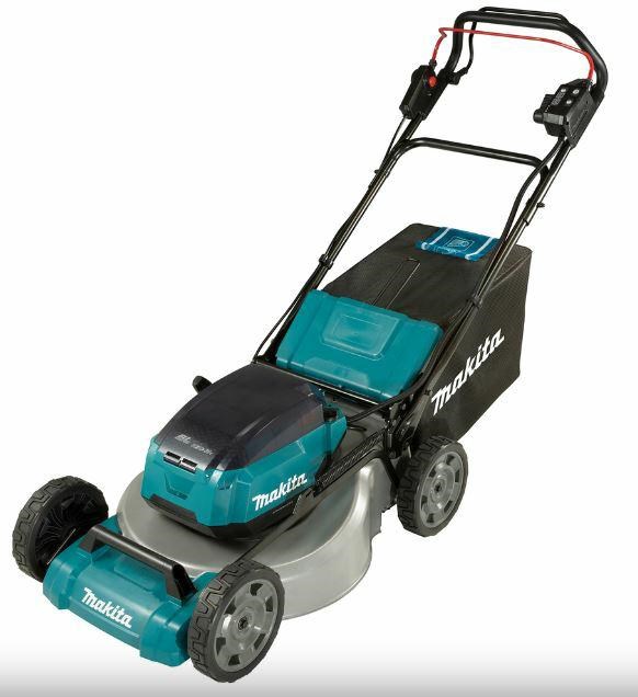 Akumulatorska kosilica MAKITA DLM465PT4 (18V+18V, 46cm, 4x 5.0Ah baterije, punjač)-1