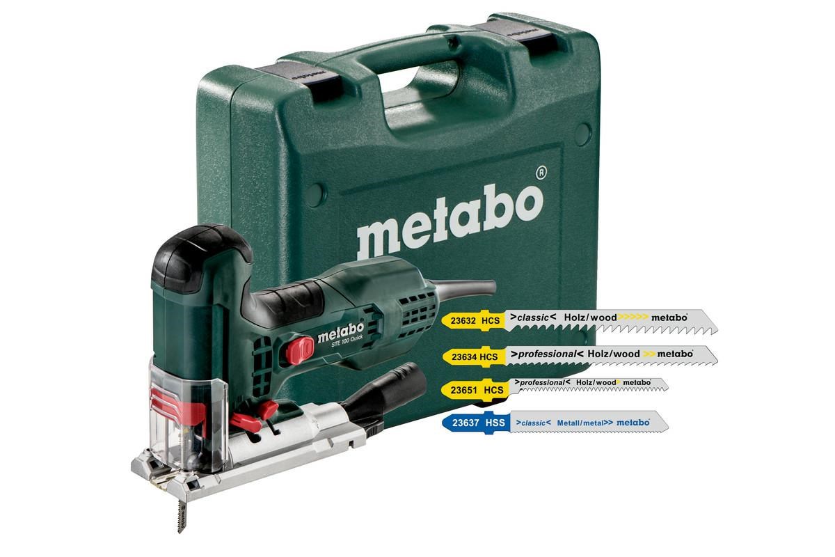 Ubodna pila METABO STE 100 Quick, 710W, set s 20 kom pribora-0