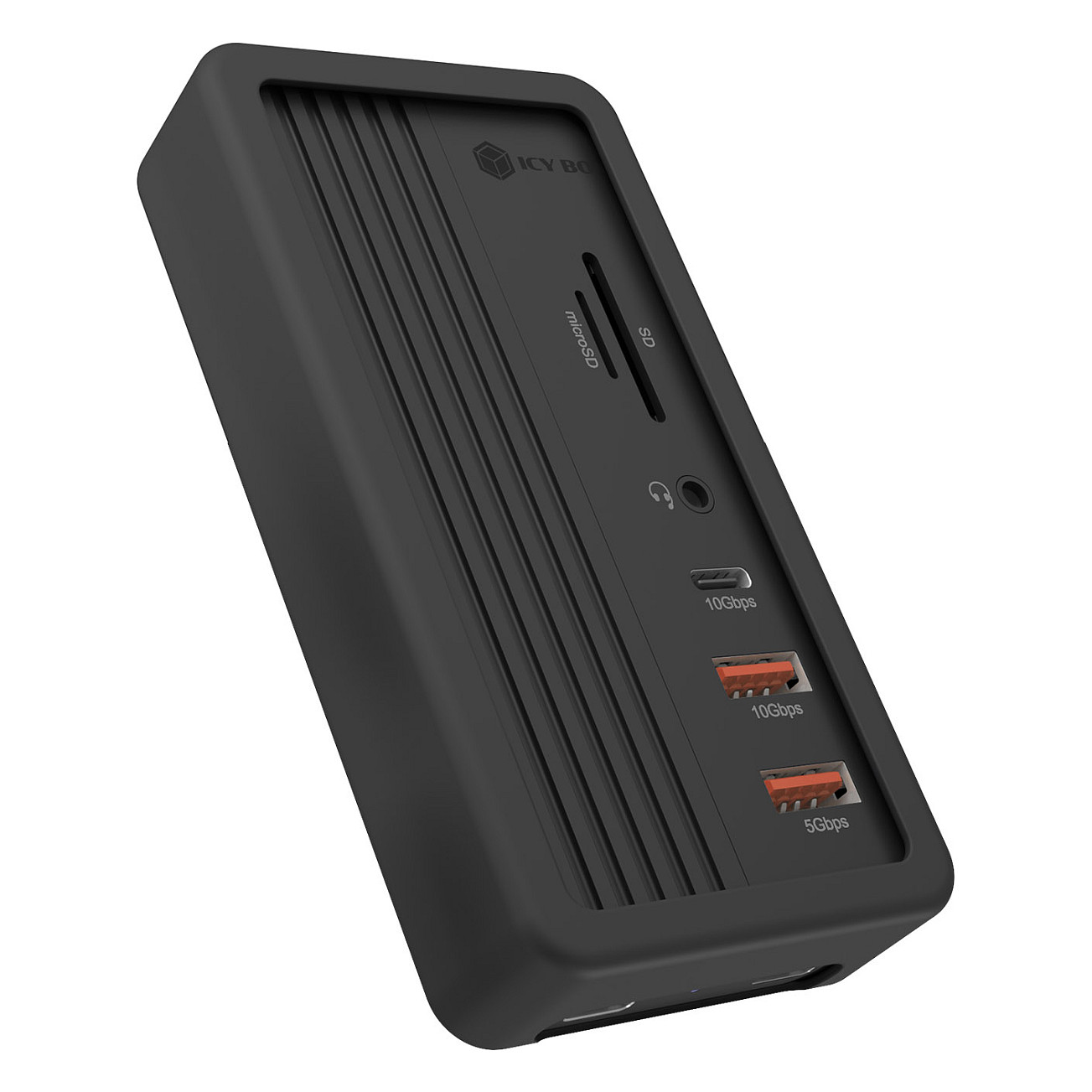 Docking stanica ICY BOX IB-DK4072M-CU31, 10-u-1, USB-C, 4K@60Hz, 100W PD