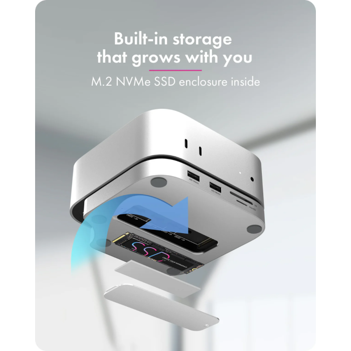 Docking stanica RAIDSONIC ICY BOX IB-DK100 za Mac mini & Mac Studio-4