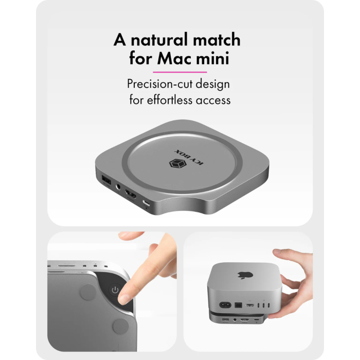 Docking stanica RAIDSONIC ICY BOX IB-DK100 za Mac mini & Mac Studio-6