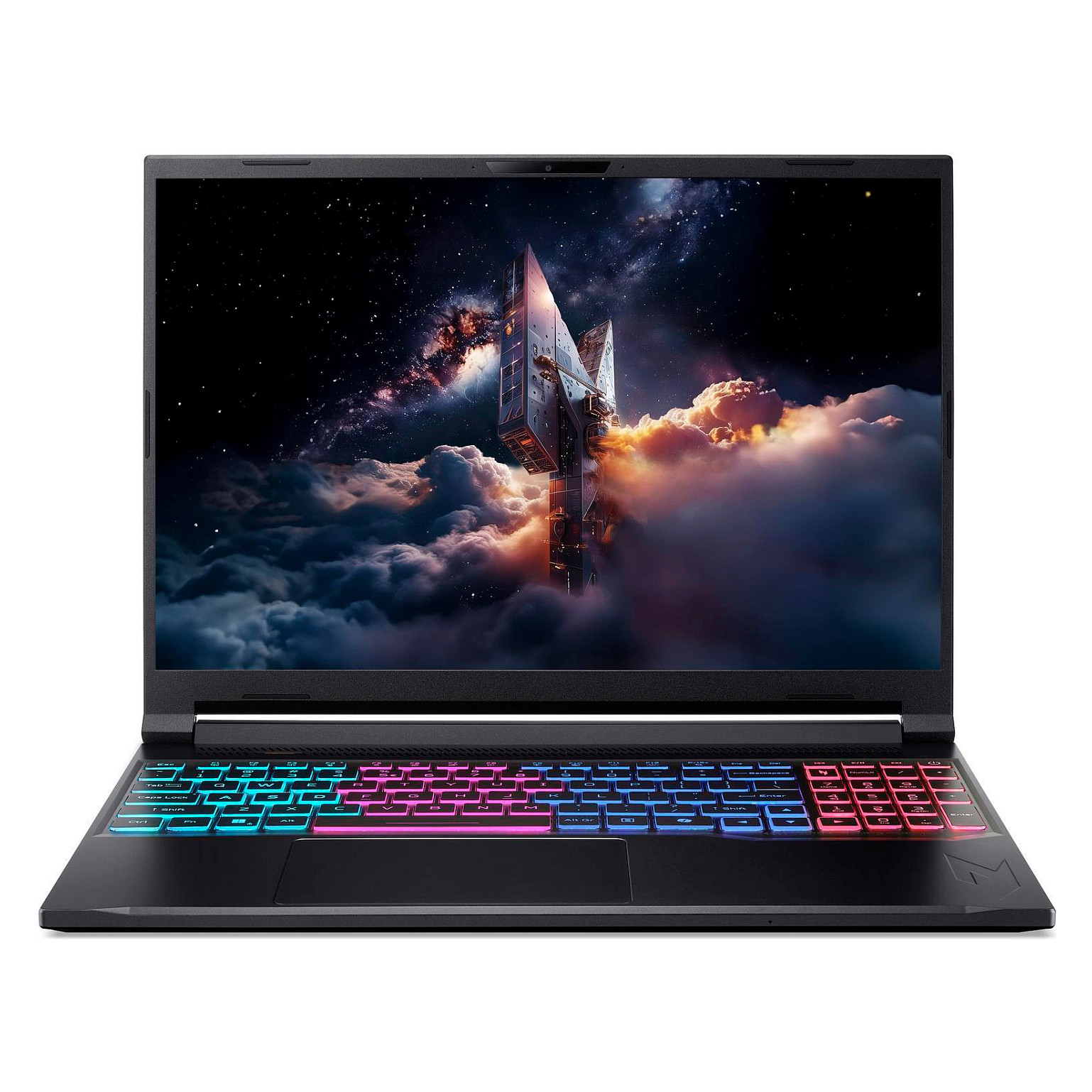 Laptop ACER Nitro V 16S ANV16S-71-708Y (16" IPS WUXGA 180Hz, Intel Core 7 240H, 16GB RAM, 1TB SSD, NVIDIA GeForce RTX 5060, Windows 11 Home, Non-HR tipkovnica, Obsidian Black)-1