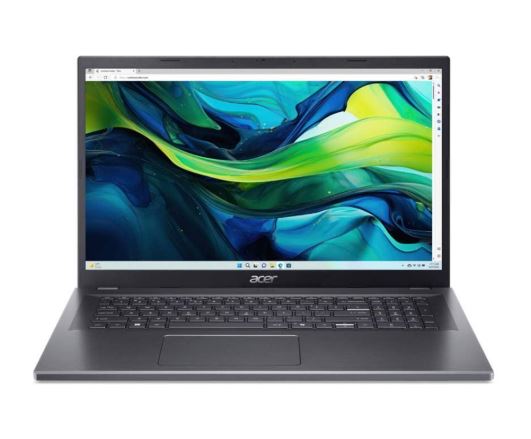Laptop ACER Aspire 17 A17-51M-72VQ (17.3", IPS, Full HD, Intel Core 7 150U, 16GB RAM, 512GB SSD, Intel Graphics, Windows 11 Home, Non-HR tipkovnica, Steel Gray)-0
