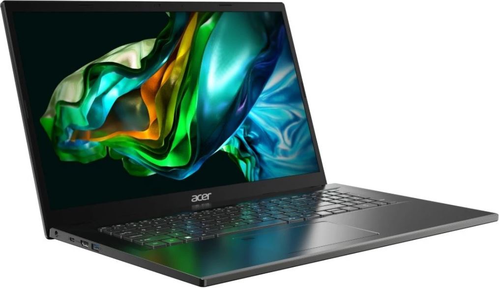 Laptop ACER Aspire 17 A17-51M-72VQ (17.3", IPS, Full HD, Intel Core 7 150U, 16GB RAM, 512GB SSD, Intel Graphics, Windows 11 Home, Non-HR tipkovnica, Steel Gray)-1
