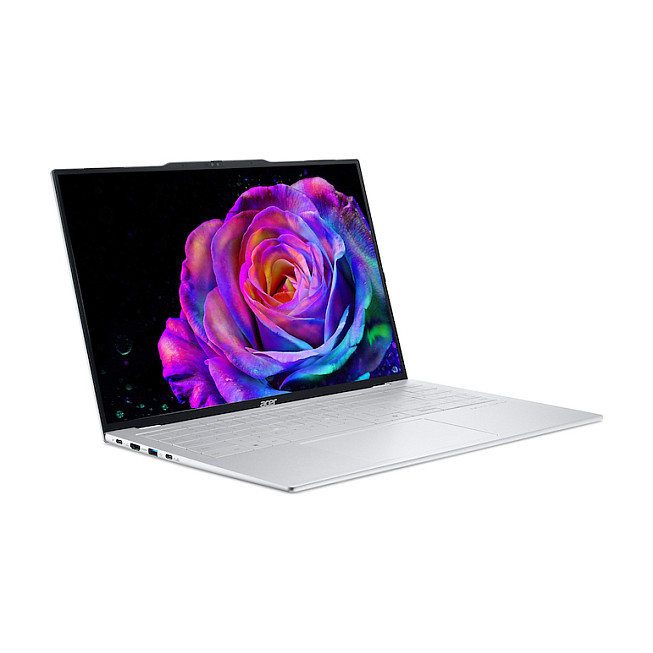 Laptop ACER Swift Air 16 OLED SFA16-61M-R564 (16" OLED WUXGA, AMD Ryzen AI 5 330, 16GB RAM, 512GB SSD, AMD Radeon 820M, Windows 11 Home, Non-HR tipkovnica, Light Silver)-1
