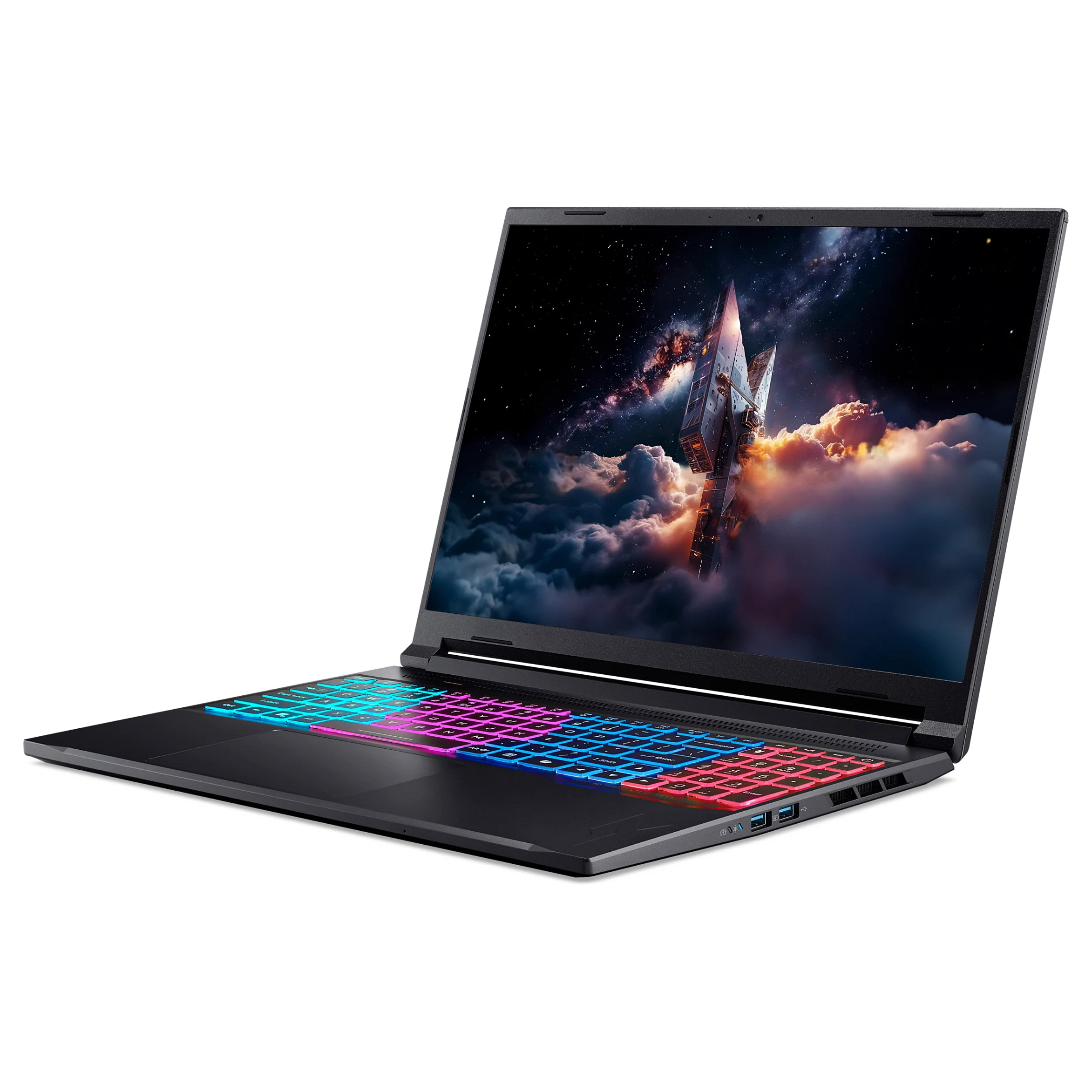 Laptop ACER Nitro V 16 ANV16-41-R6WL (16.0" IPS WQXGA, Ryzen 7 8845HS, 16GB RAM, 1TB SSD, GeForce RTX 4070 8GB, Windows 11 Home, Non-HR tipkovnica, Obsidian Black)-2