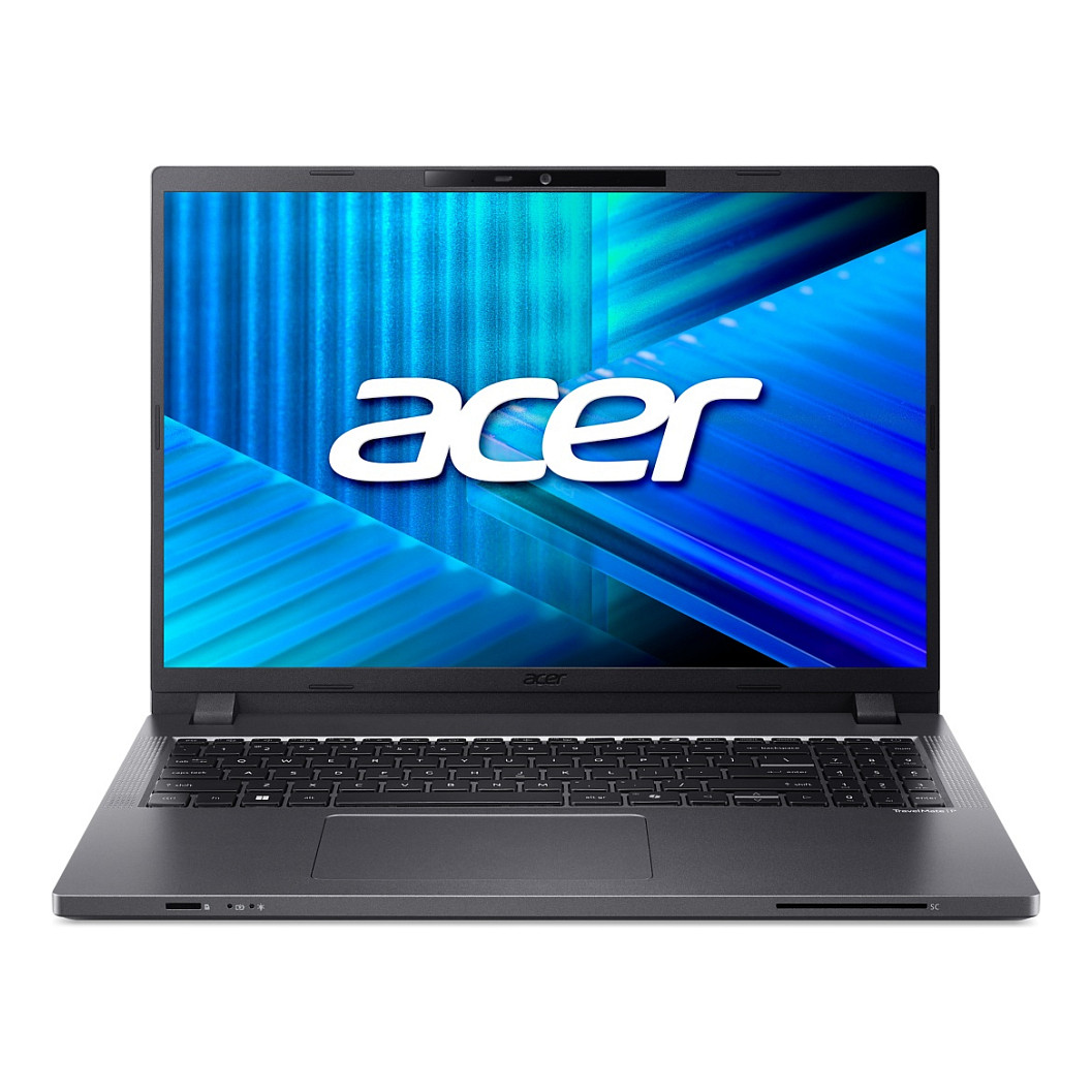 Laptop ACER TravelMate P2 TMP216-51-G3 (16" WUXGA IPS, Intel Core Ultra 5 115U, 32GB RAM, 512GB SSD, Intel Graphics, Windows 11 Pro, Non-HR tipkovnica, Steel Gray)