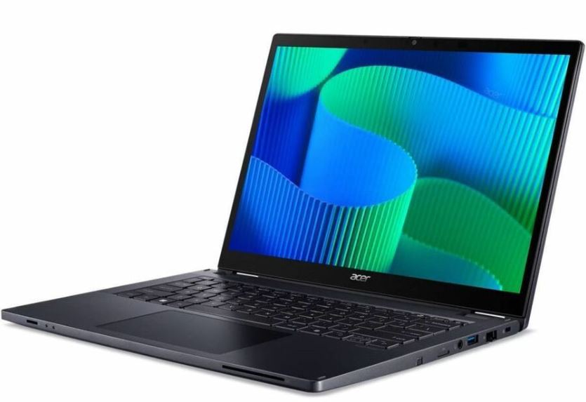 Laptop ACER TravelMate P4 Spin P414RN-54 (14" WUXGA Touch, Core 5 115U, 16GB, 1TB SSD, Intel Iris Xe, Linux, Non-HR tipkovnica, Slate Blue)-2