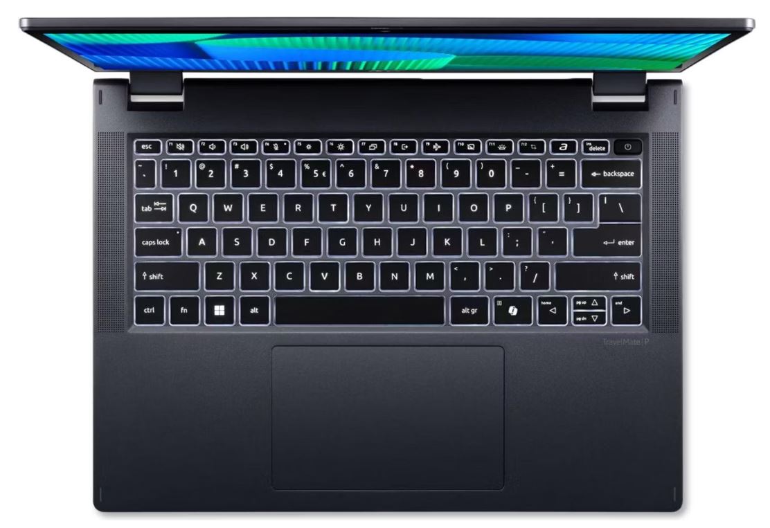 Laptop ACER TravelMate P4 Spin P414RN-54 (14" WUXGA Touch, Core 5 115U, 16GB, 1TB SSD, Intel Iris Xe, Linux, Non-HR tipkovnica, Slate Blue)-1