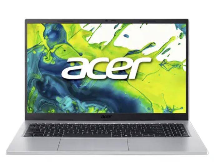 Laptop ACER Aspire Go 15 AG15-72P-76GL (15.6" FHD IPS, Intel Core 7 150U, 32GB, 1TB SSD, Intel Graphics, Windows 11 Home, Non-HR tipkovnica, Pure Silver)
