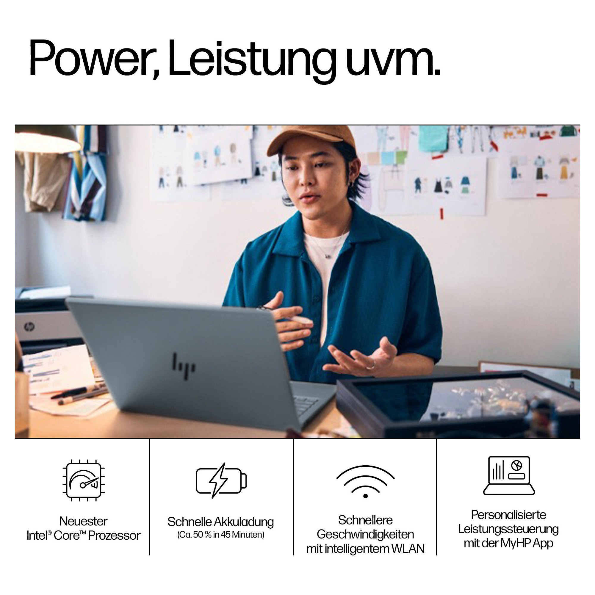 Laptop HP Pavilion Plus 14-ew1175ng (14" OLED 2.8K, Intel Core Ultra 7 155H, 32GB RAM, 1TB SSD, Intel Arc Graphics, Windows 11 Home, Non-HR tipkovnica, Natural Silver)-2