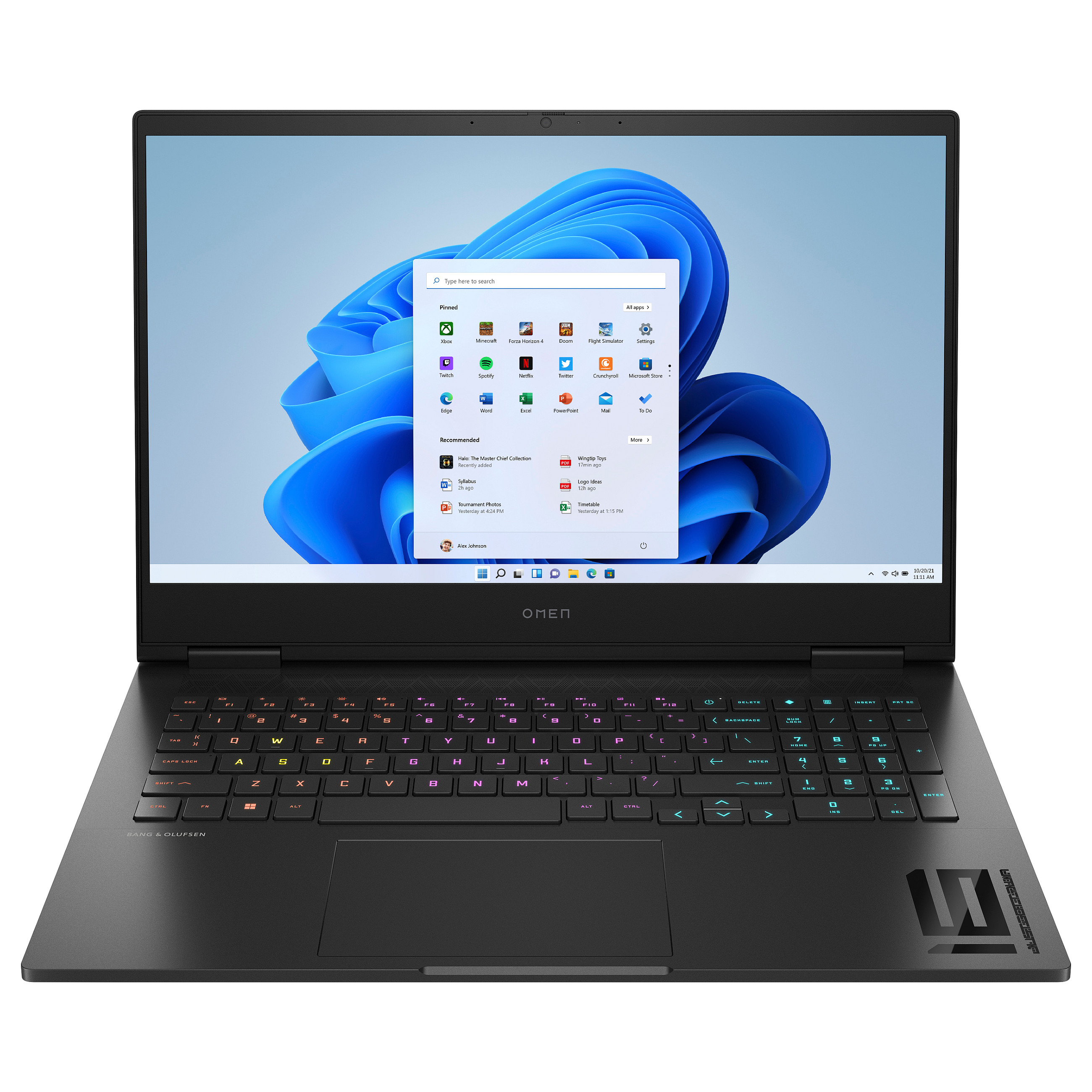 Laptop HP OMEN 16-wf1075ng (16.1" IPS QHD 240Hz, Intel Core i7-14700HX, 16GB DDR5, 512GB SSD, NVIDIA GeForce RTX 4070 8GB, Windows 11 Home, Non-HR tipkovnica, Shadow Black)