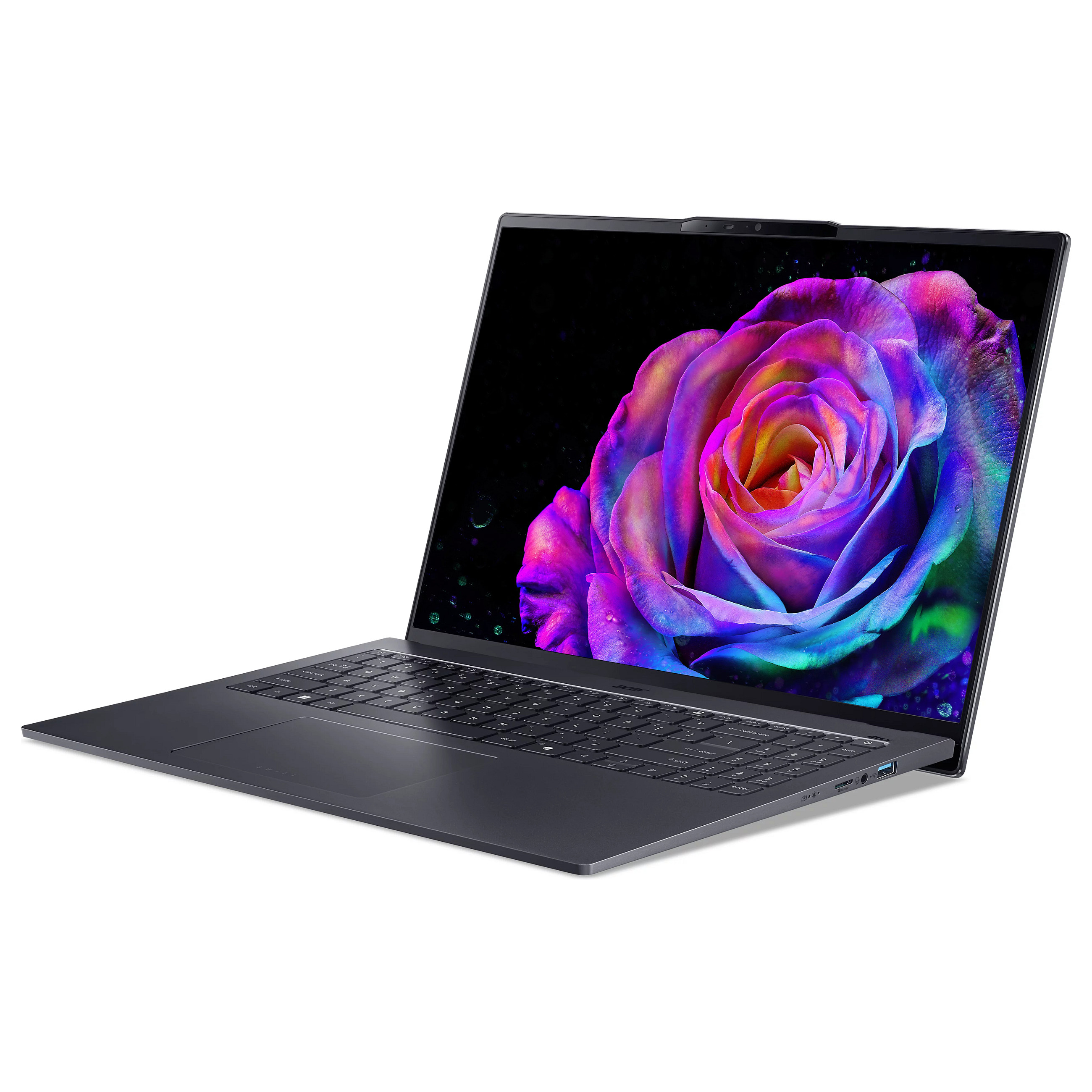 Laptop ACER Swift Go 16 SFG16-73-7943 (16" OLED 3.2K, Intel Core Ultra 7 155H, 16GB RAM, 1TB SSD, Intel Arc Graphics, Windows 11 Home, Non-HR tipkovnica, Steel Gray)-1
