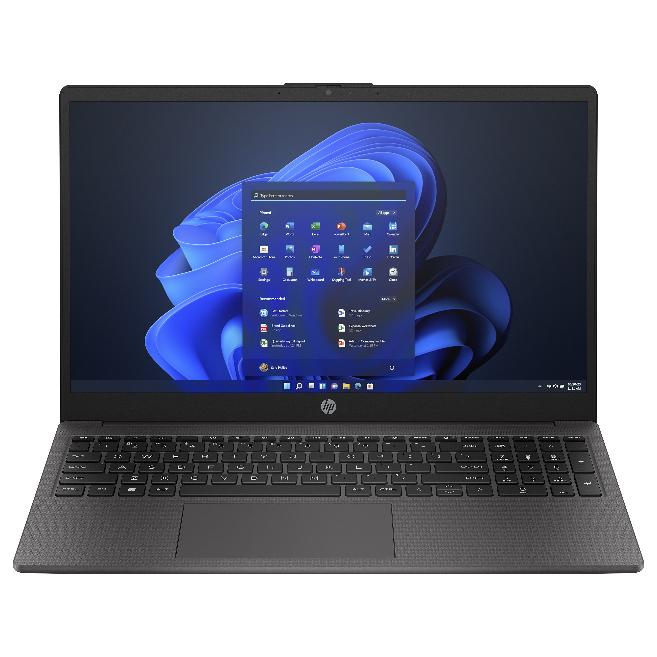 Laptop HP 250 G10 (15.6" IPS Full HD, Intel Core i7-1355U, 16GB, 512GB SSD, Intel Iris Xe, Windows 11 Home, Non-HR tipkovnica, Dark Ash Silver)-0