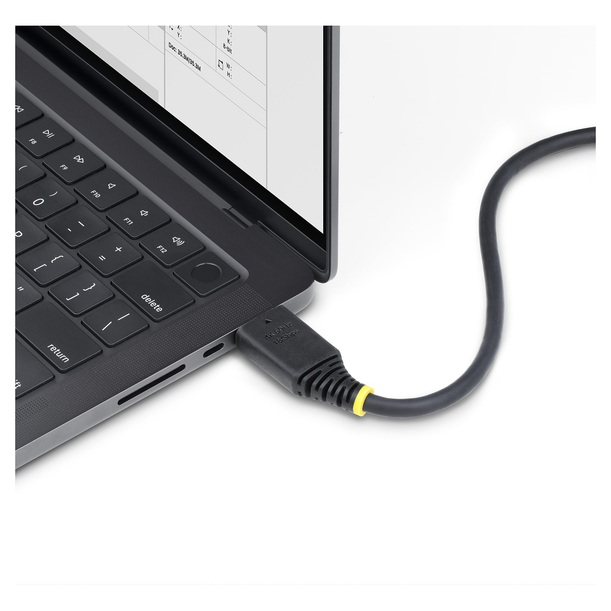 HDMI kabel STARTECH.COM HDMM30CMG, 30cm, 4K 60Hz, 18Gbps, eARC-5