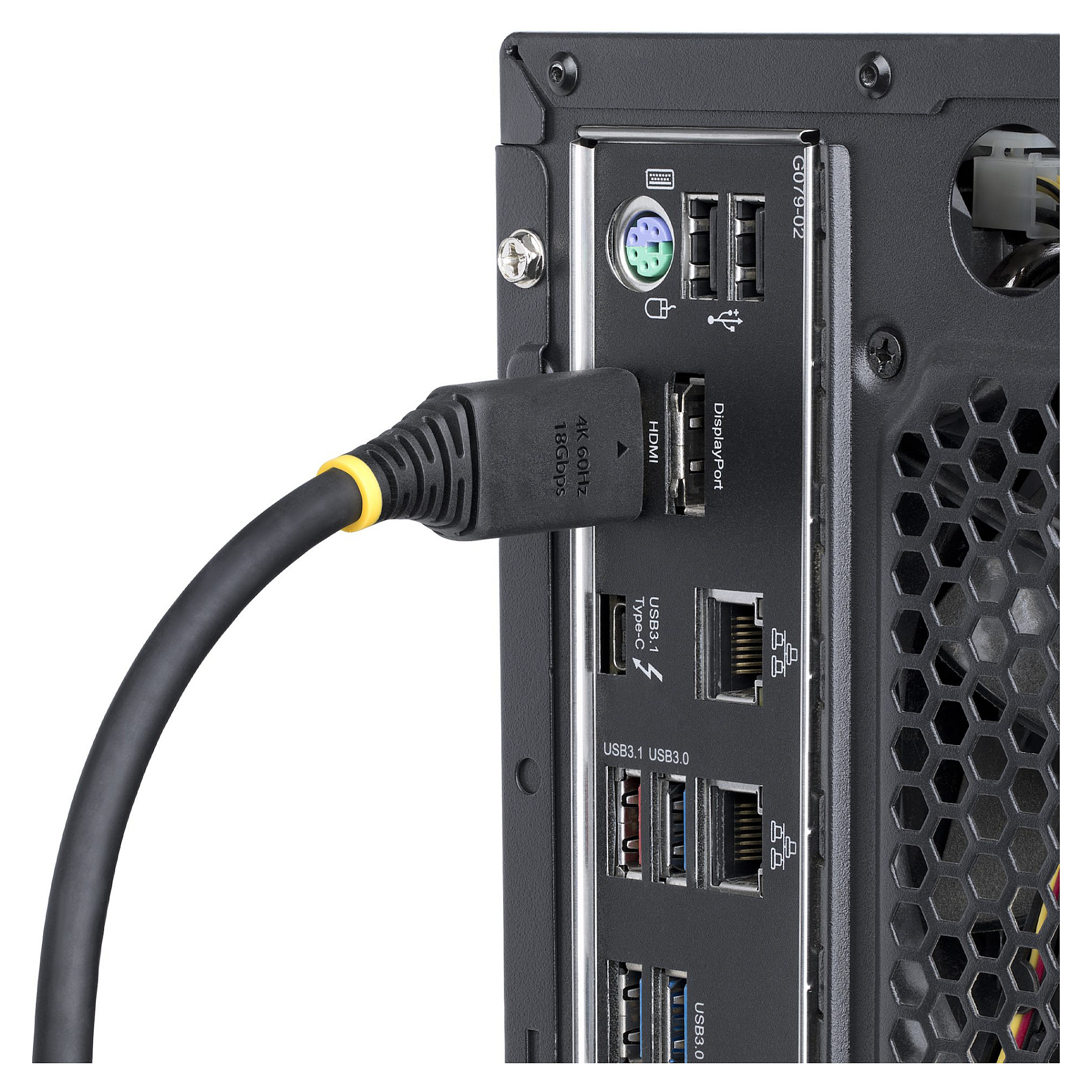 HDMI kabel STARTECH.COM HDMM30CMG, 30cm, 4K 60Hz, 18Gbps, eARC-8
